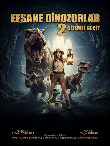 Efsane Dinozorlar 2 Gizemli Geçit afişi