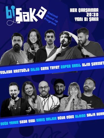 Bi Şaka Stand up Programı afişi