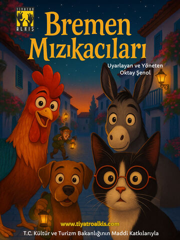 Bremen Mızıkacıları afişi
