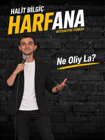 Halit Bilgiç – Harfana afişi
