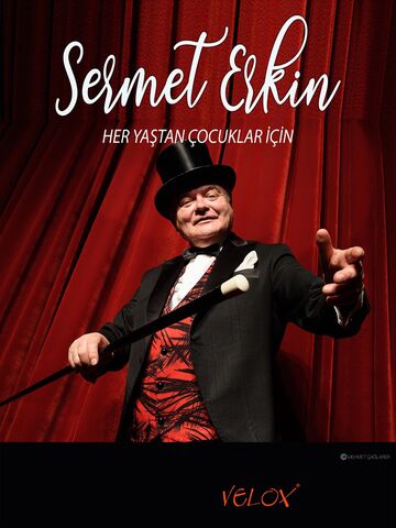 Sermet Erkin – Çocuklar için interaktif illüzyon gösterisi afişi