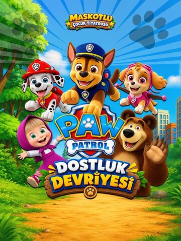 Paw Patrol Dostluk Devriyesi afişi