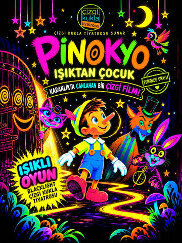 Pinokyo Işıktan Çocuk afişi