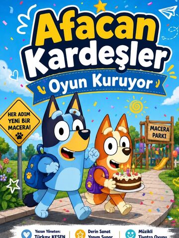 Afacan Kardeşler Oyun Kuruyor afişi