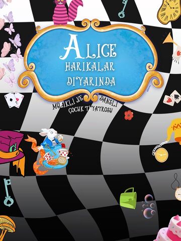 Alice Harikalar Diyarında afişi