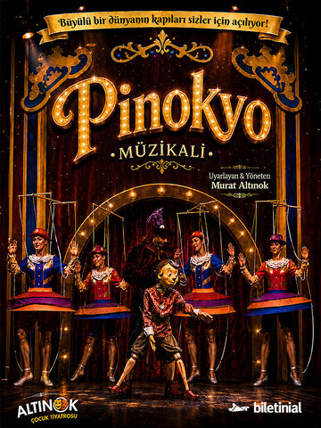 Pinokyo Müzikali afişi