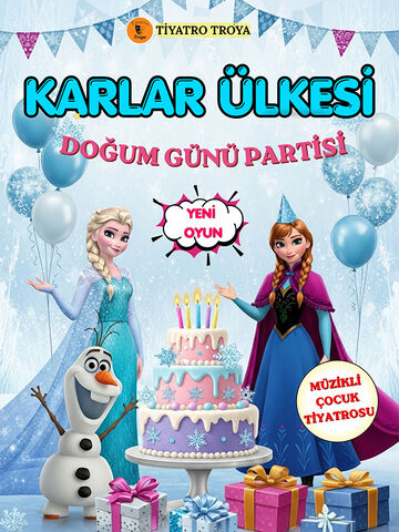 Karlar Ülkesi Doğum Günü Partisi afişi