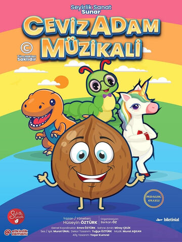 Ceviz Adam Müzikali afişi