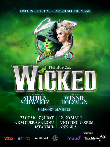 Wicked the Musical afişi