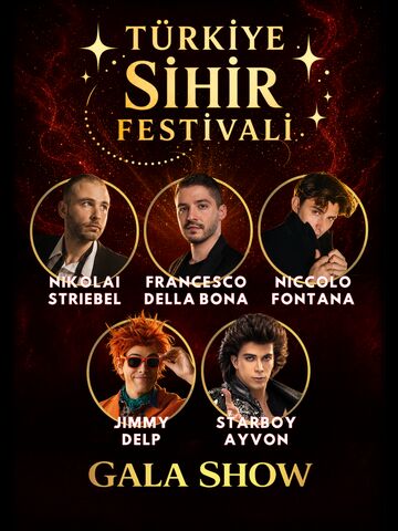 Türkiye Sihir Festivali afişi