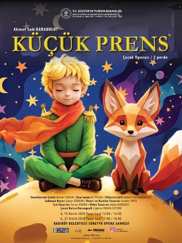 Küçük Prens – İstanbul DOB afişi