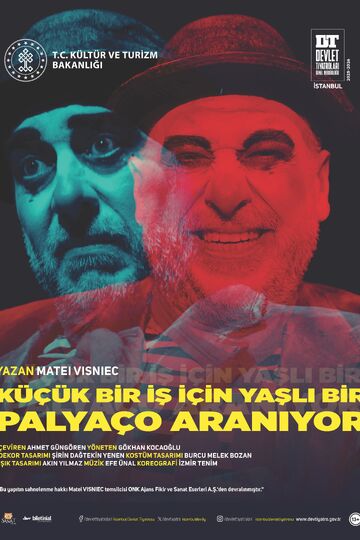 Küçük Bir İş İçin Yaşlı Bir Palyaço Aranıyor afişi