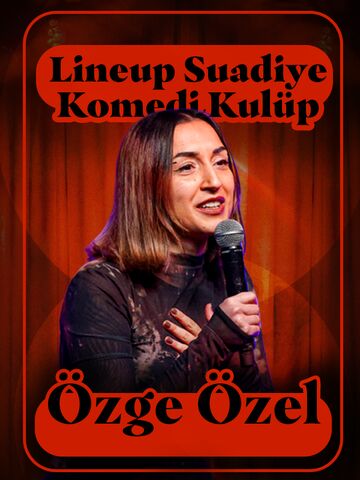 Özge Özel Stand Up afişi