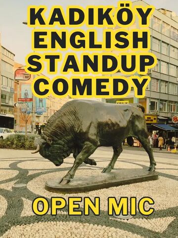 Kadıköy English Stand-up Comedy Open Mic afişi