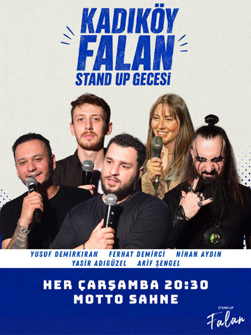 Kadıköy Falan Stand Up Gecesi afişi