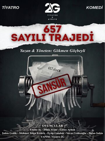 657 Sayılı Trajedi afişi