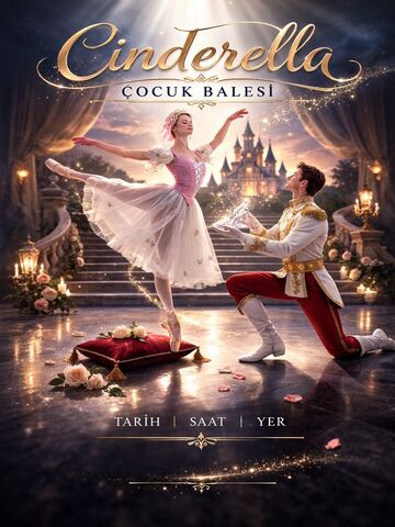 Cinderella Çocuk Balesi afişi
