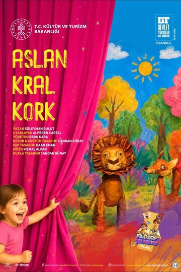 Aslan Kral Kork afişi