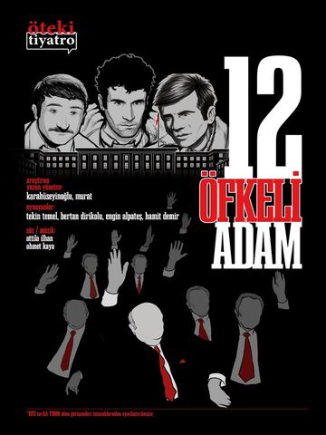 12 Öfkeli Adam afişi