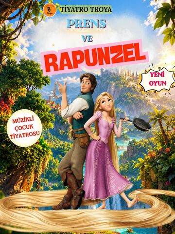 Prens ve Rapunzel afişi