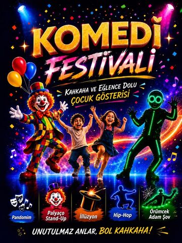 Komedi Festivali afişi
