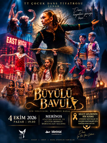 Büyülü Bavul Çocuk Dans Tiyatrosu afişi