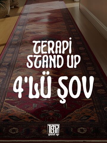 Terapi Stand Up 4’lü Şov afişi
