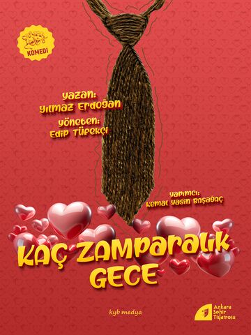 Kaç Zamparalık Gece afişi