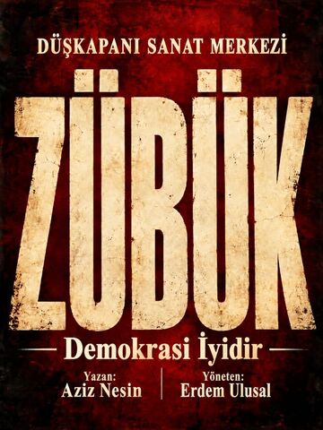 Zübük afişi