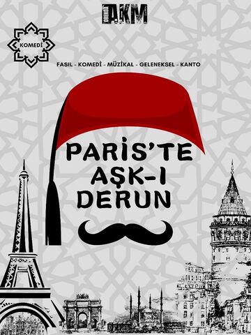 Paris’te Aşk-ı Derun afişi