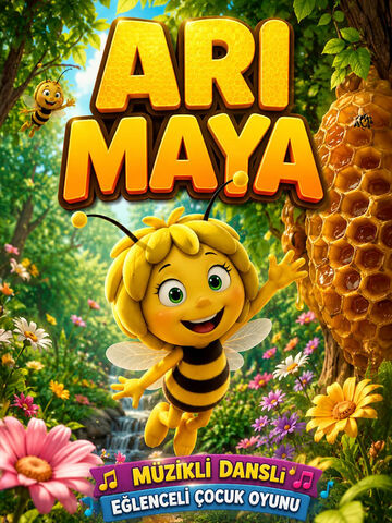 Arı Maya Sevgi Adasında afişi