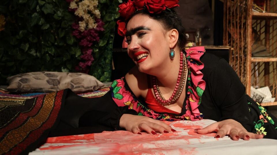 Frida Kahlo sahne fotoğrafı 2