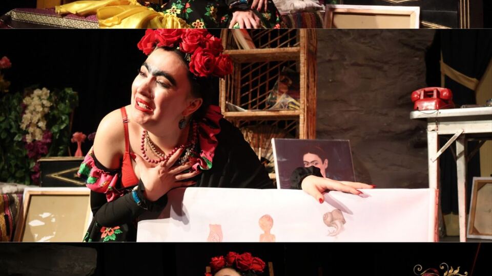 Frida Kahlo sahne fotoğrafı 3