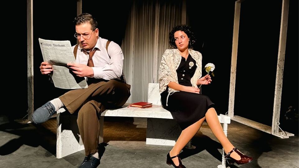 Hedda Gabler sahne fotoğrafı 1